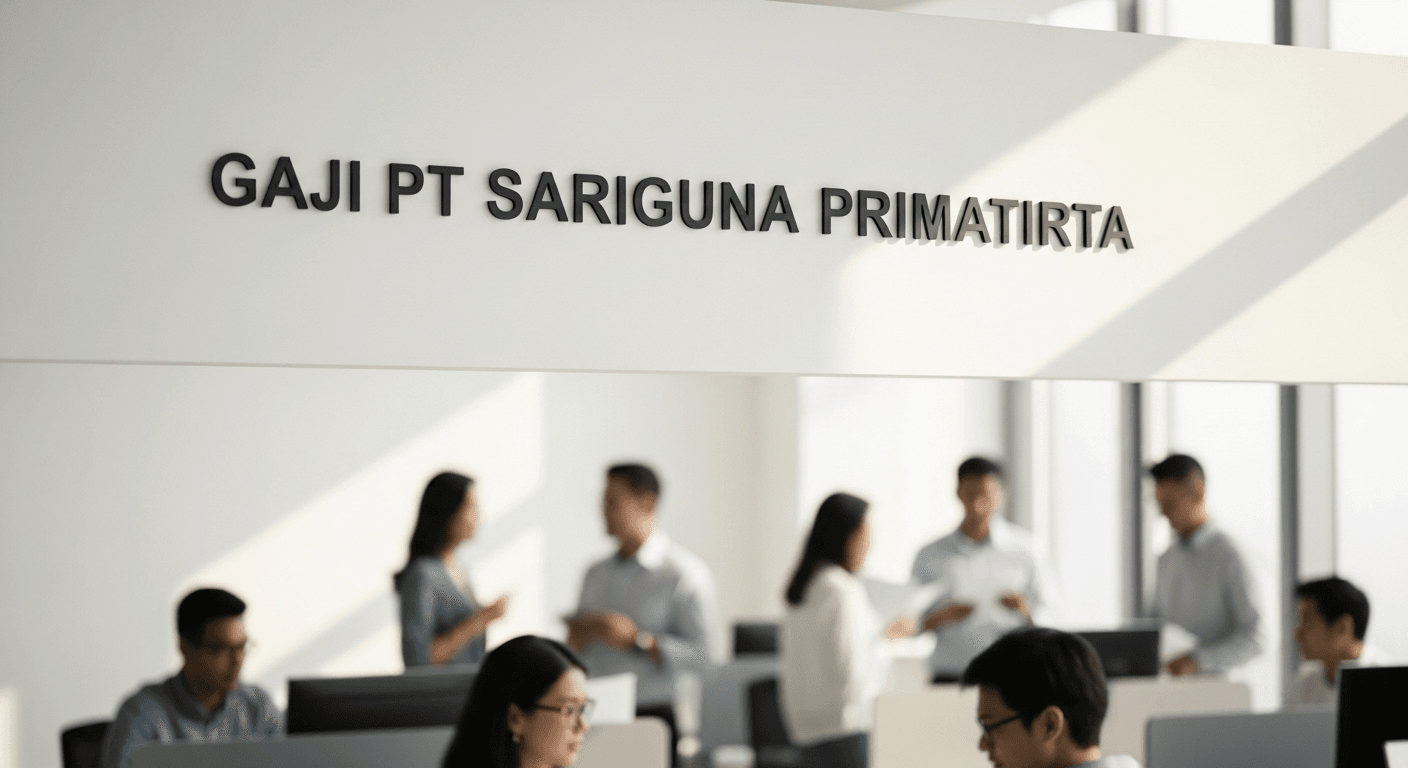 Gaji Pt Sariguna Primatirta