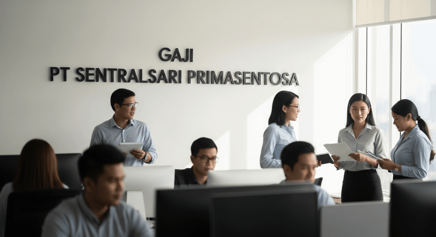 Gaji Pt Sentralsari Primasentosa