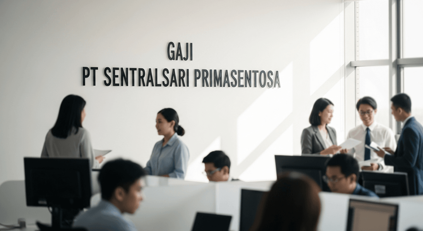 Gaji Pt Sentralsari Primasentosa