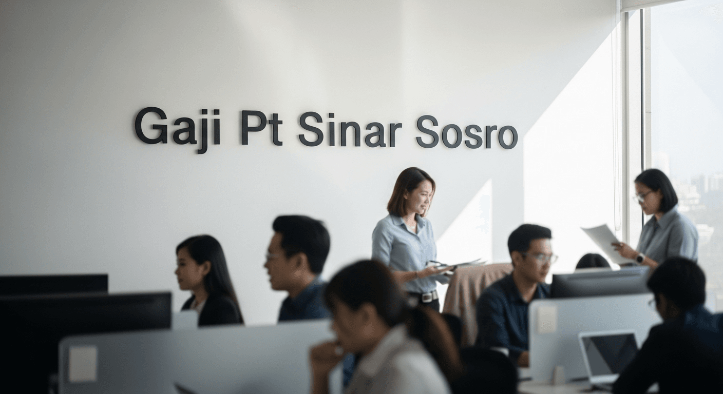Gaji Pt Sinar Sosro