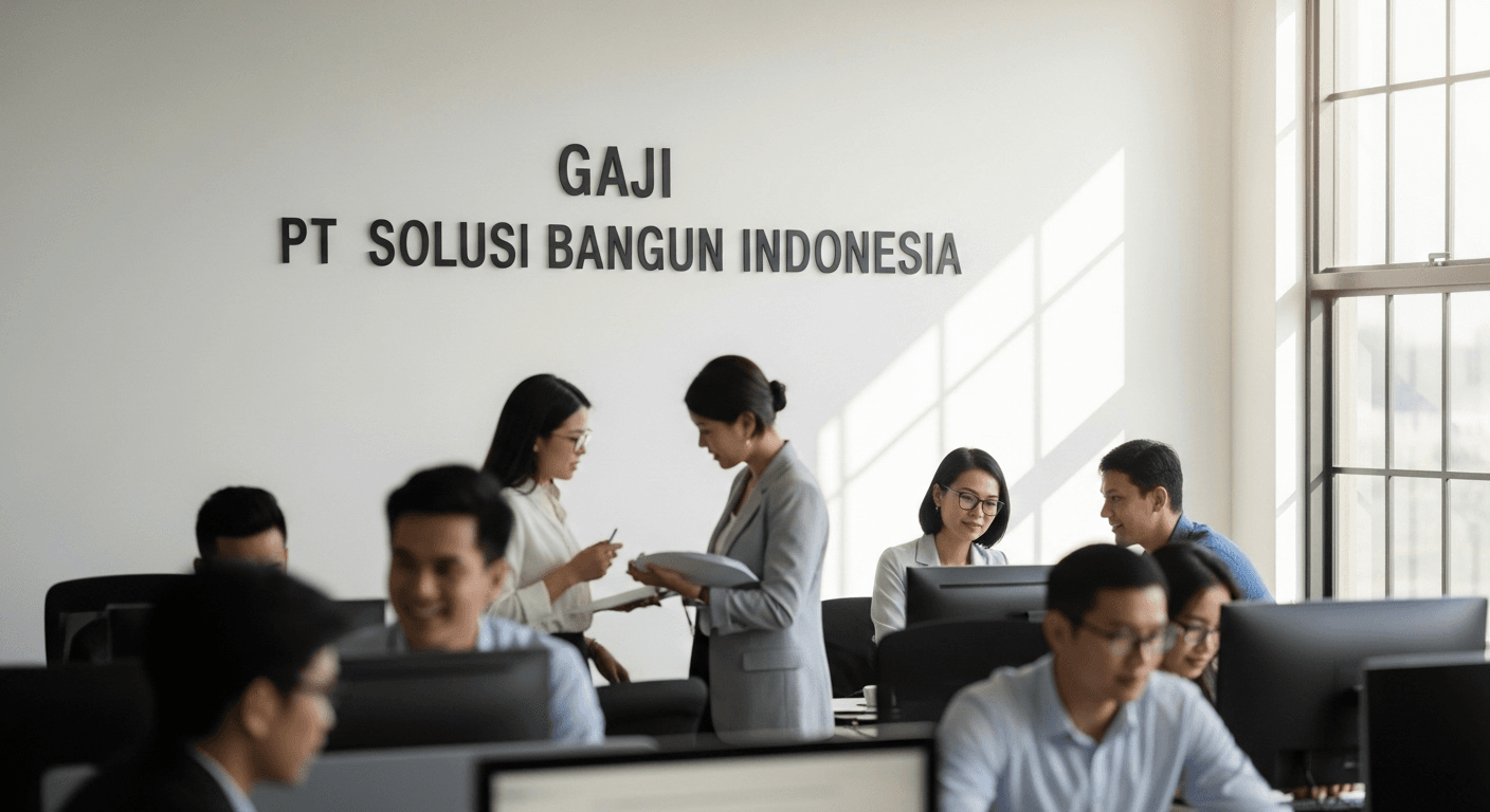 Gaji Pt Solusi Bangun Indonesia