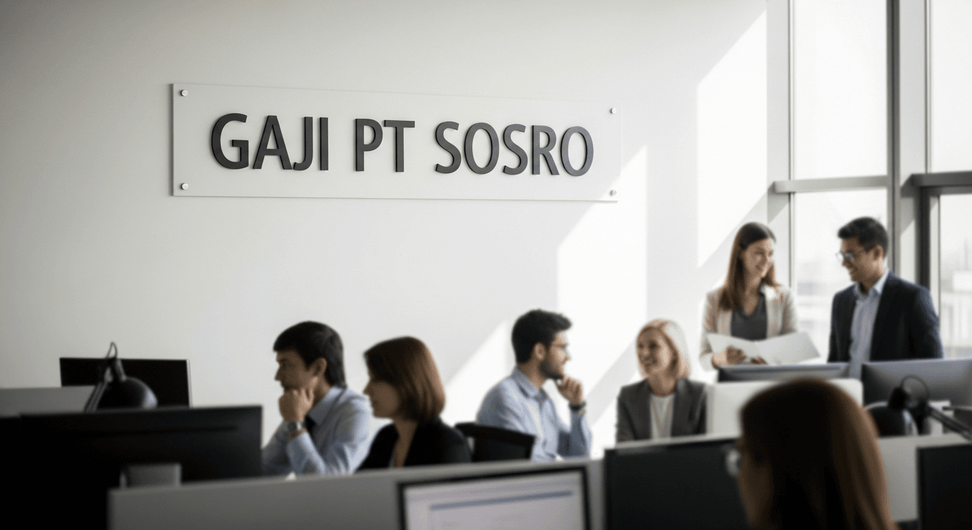 Gaji Pt Sosro
