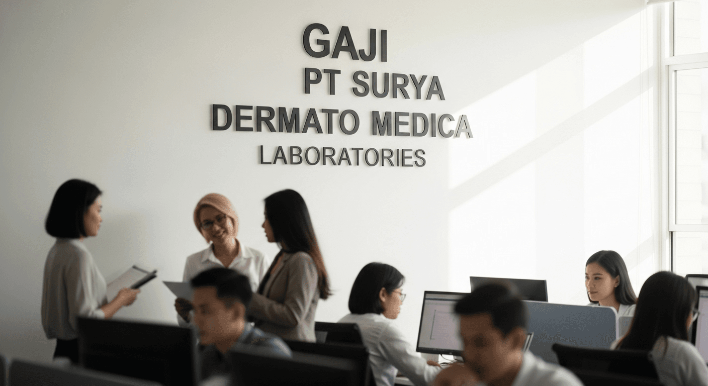 Gaji Pt Surya Dermato Medica Laboratories