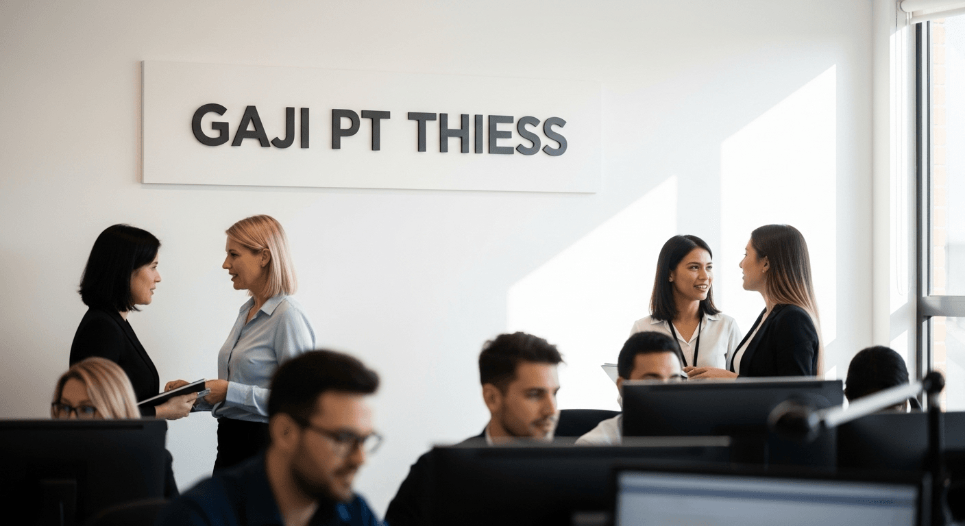 Gaji Pt Thiess