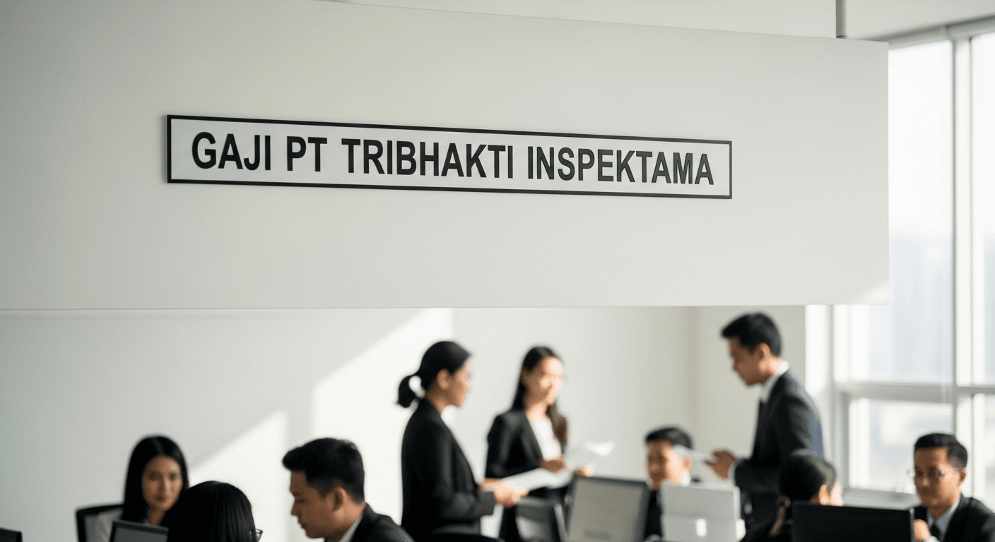 Gaji Pt Tribhakti Inspektama