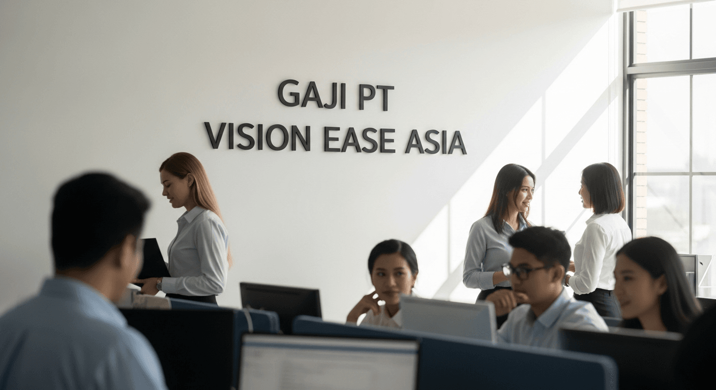Gaji Pt Vision Ease Asia