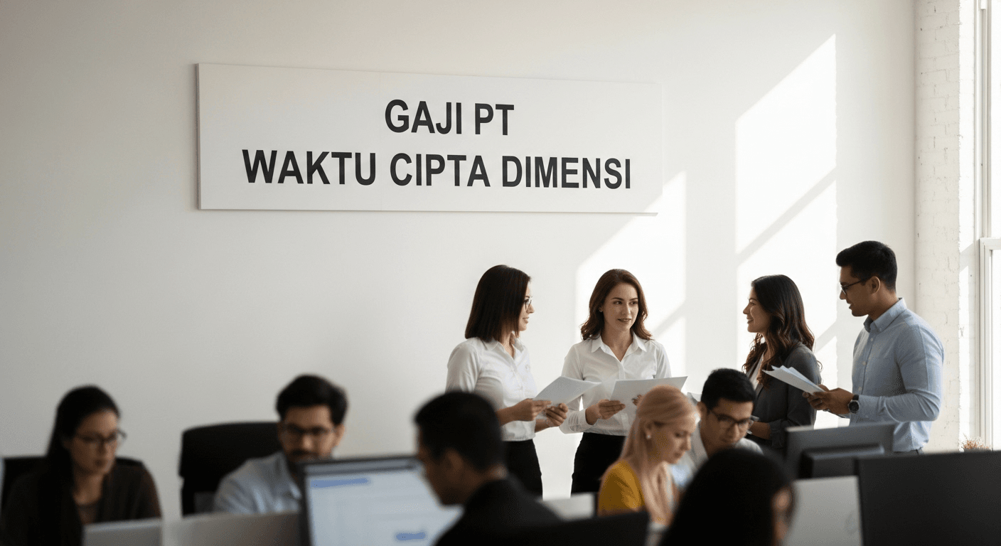 Gaji Pt Waktu Cipta Dimensi