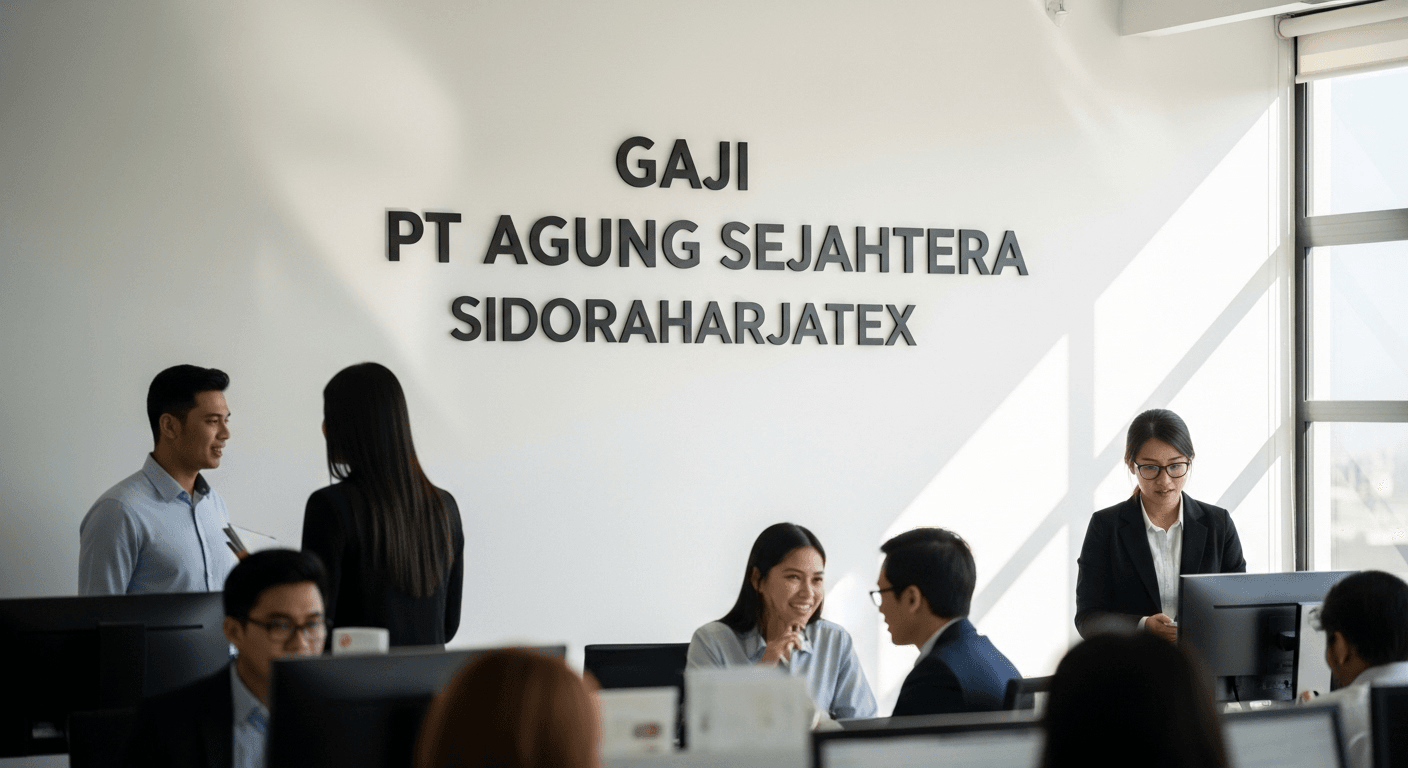 Gaji Pt Agung Sejahtera Sidoraharjatex
