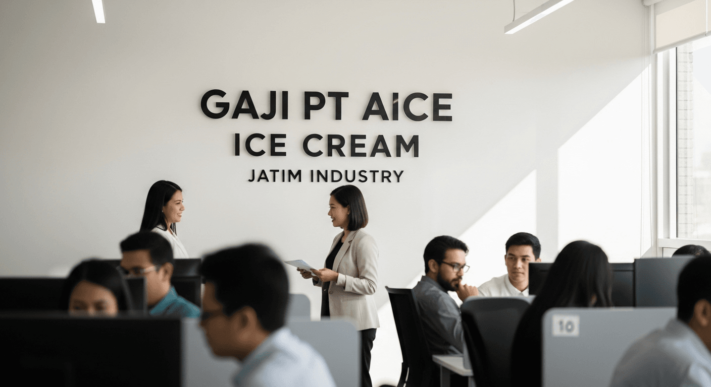 Gaji Pt Aice Ice Cream Jatim Industry