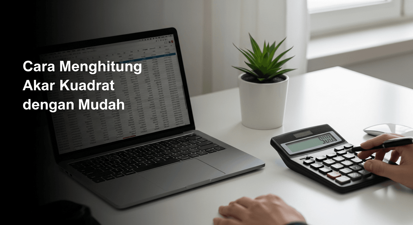 Cara Menghitung Akar Kuadrat dengan Mudah