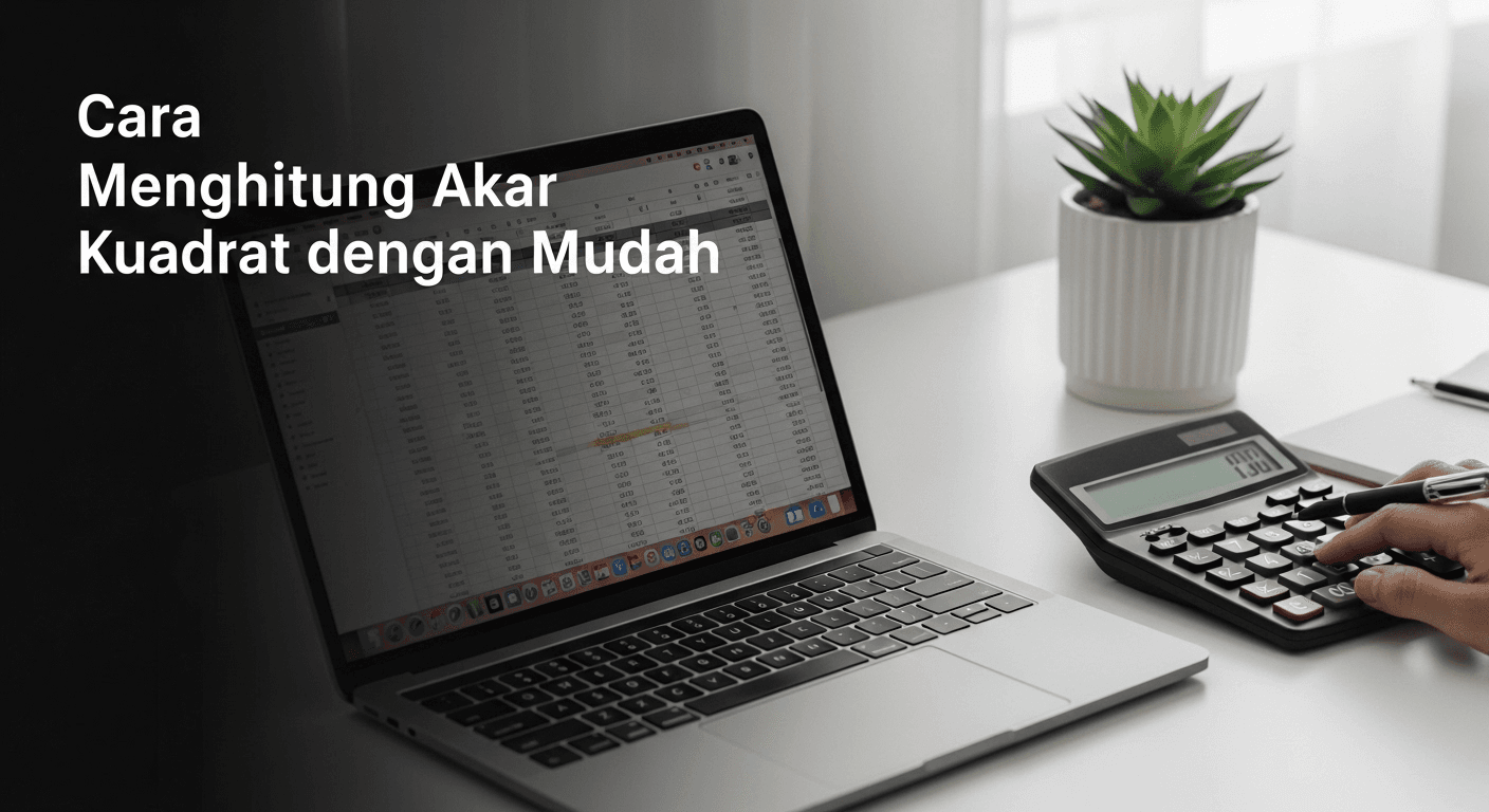 Cara Menghitung Akar Kuadrat dengan Mudah