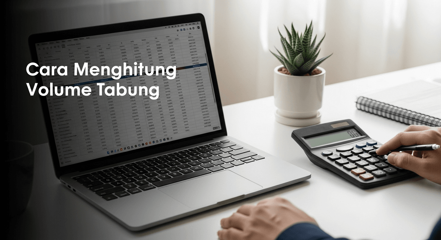 Cara Menghitung Volume Tabung