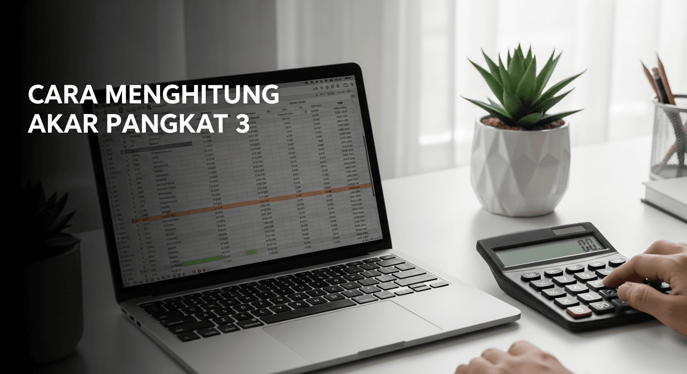 Cara Menghitung Akar Pangkat 3