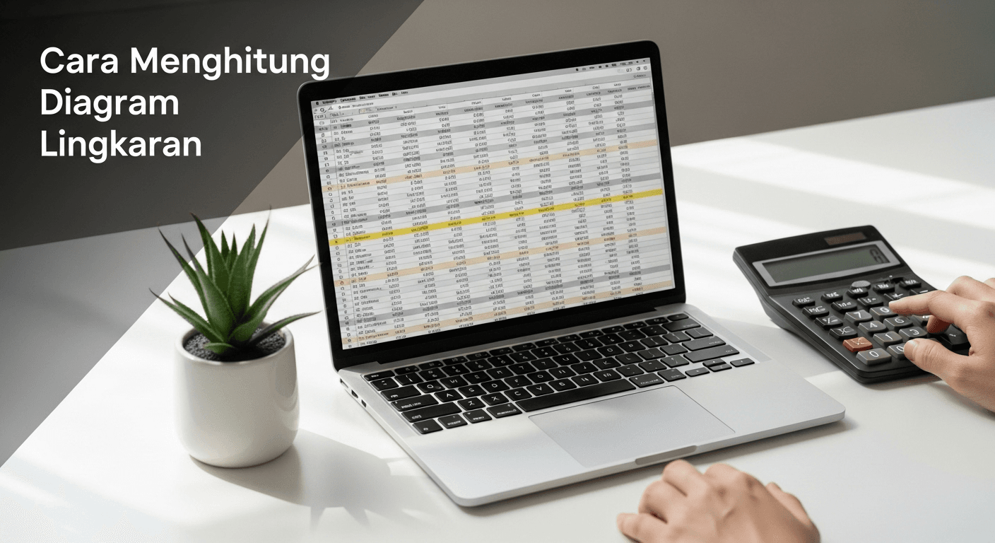 Cara Menghitung Diagram Lingkaran