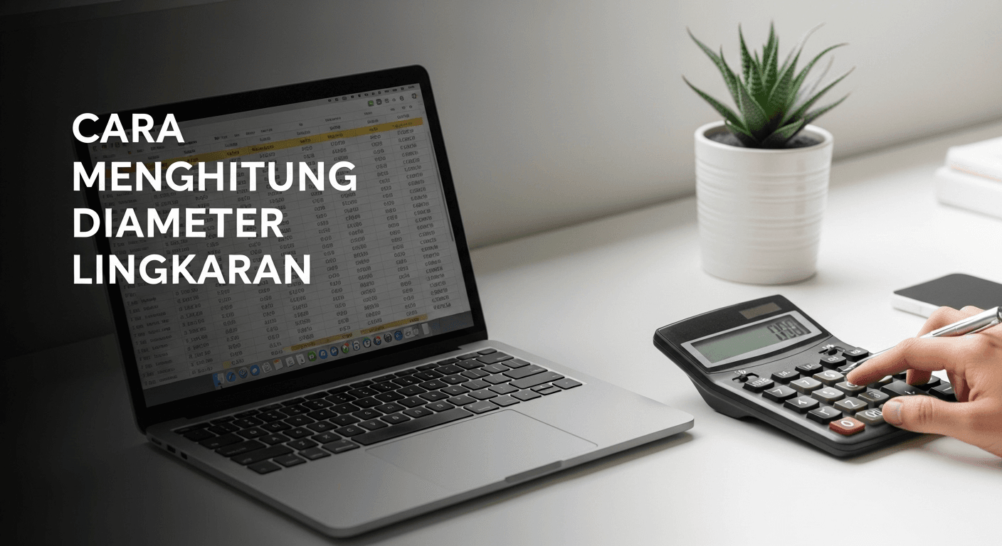 Cara Menghitung Diameter Lingkaran