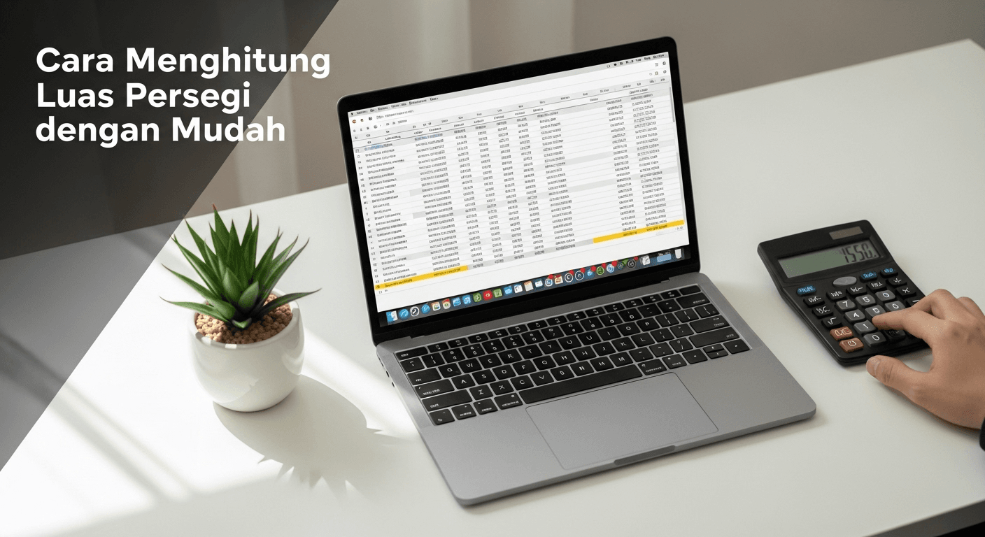 Cara Menghitung Luas Persegi dengan Mudah