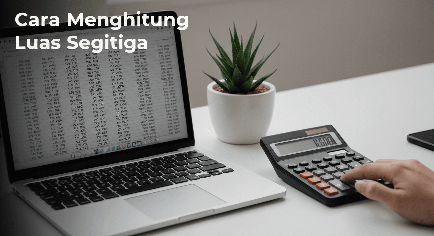 Cara Menghitung Luas Segitiga