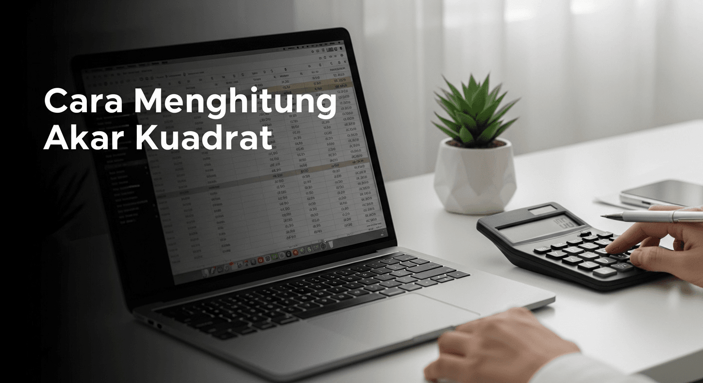 Cara Menghitung Akar Kuadrat