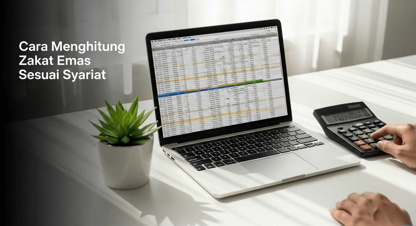 Cara Menghitung Zakat Emas Sesuai Syariat