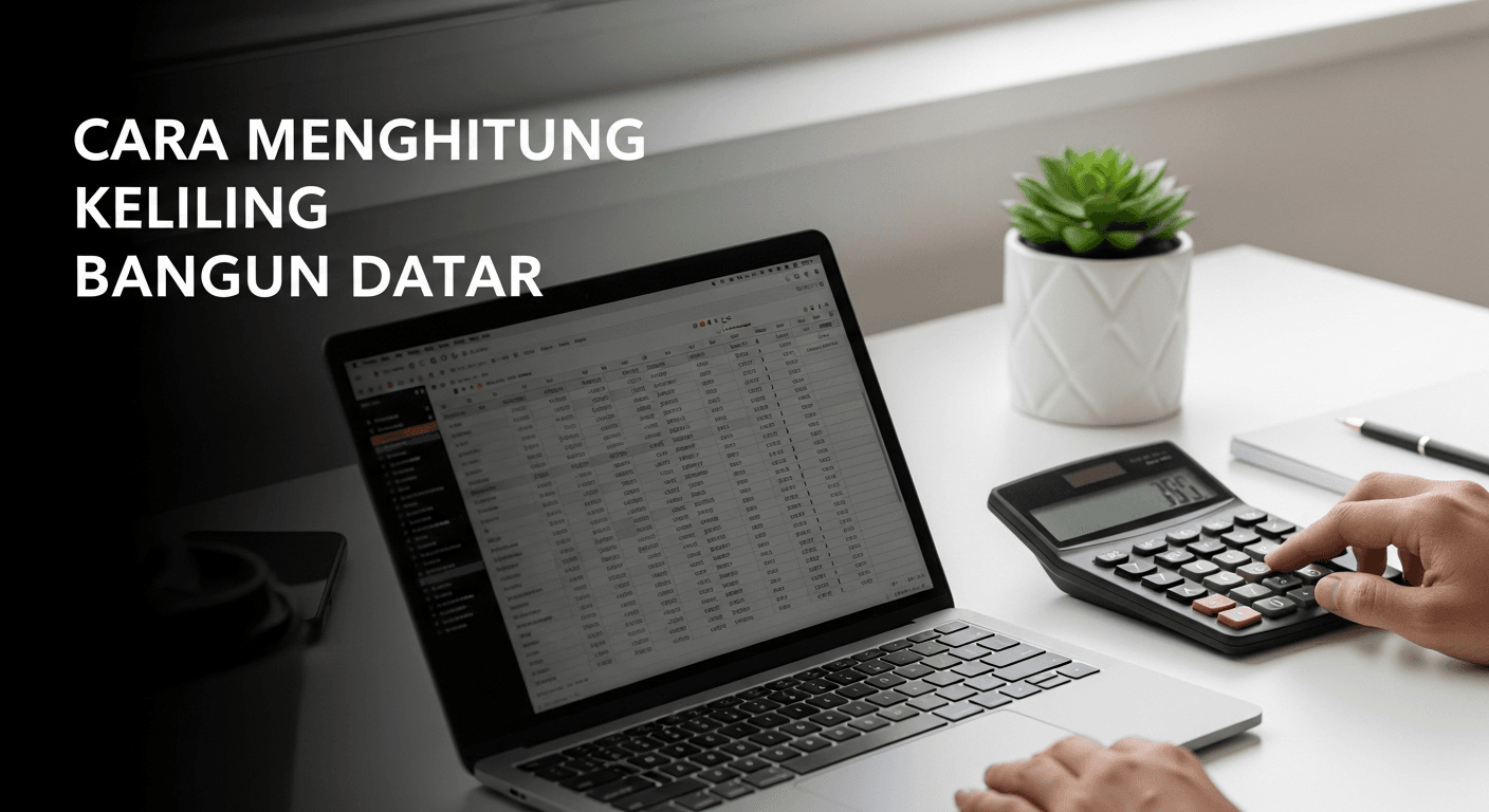 Cara Menghitung Keliling Bangun Datar