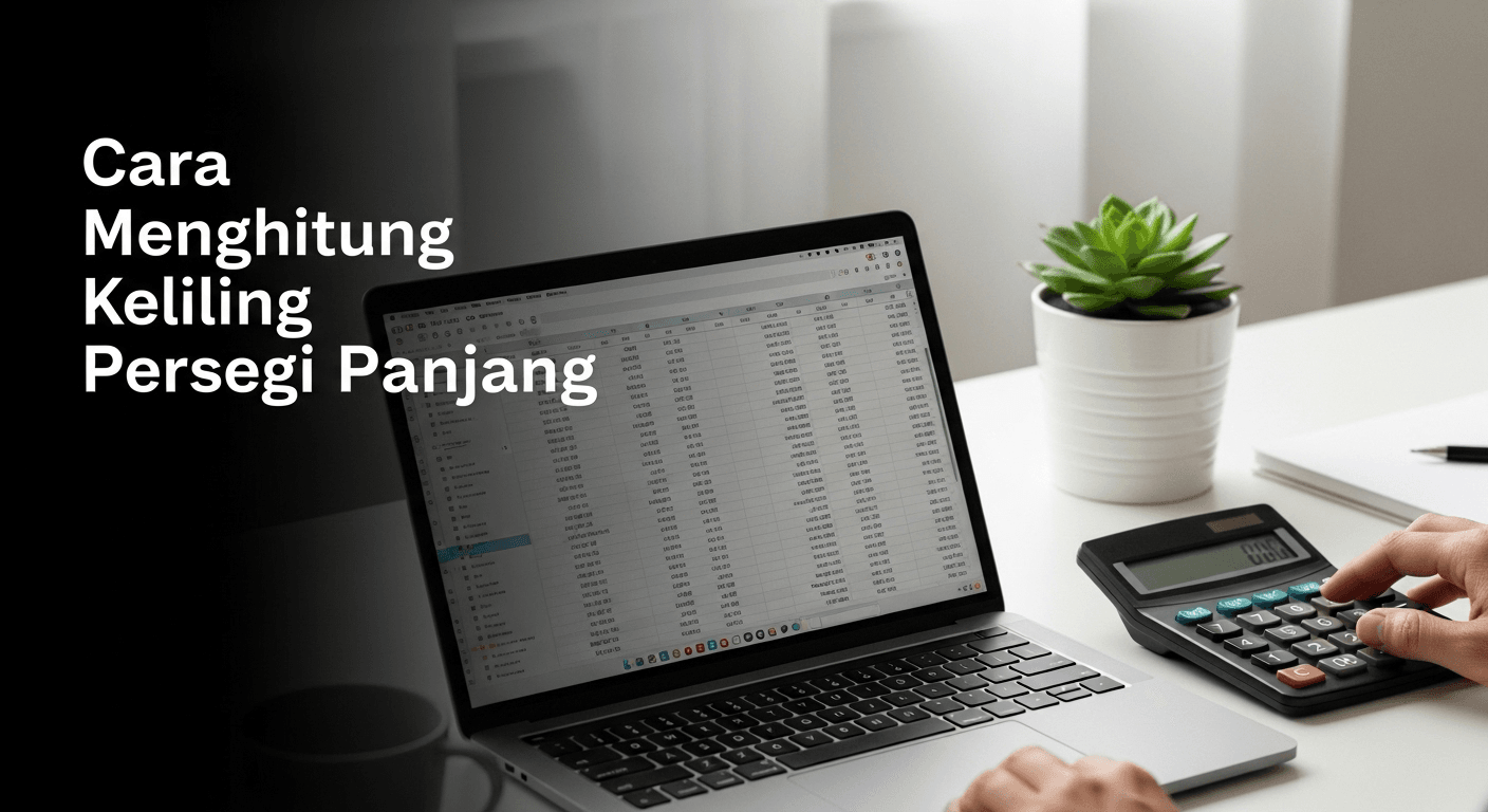 Cara Menghitung Keliling Persegi Panjang
