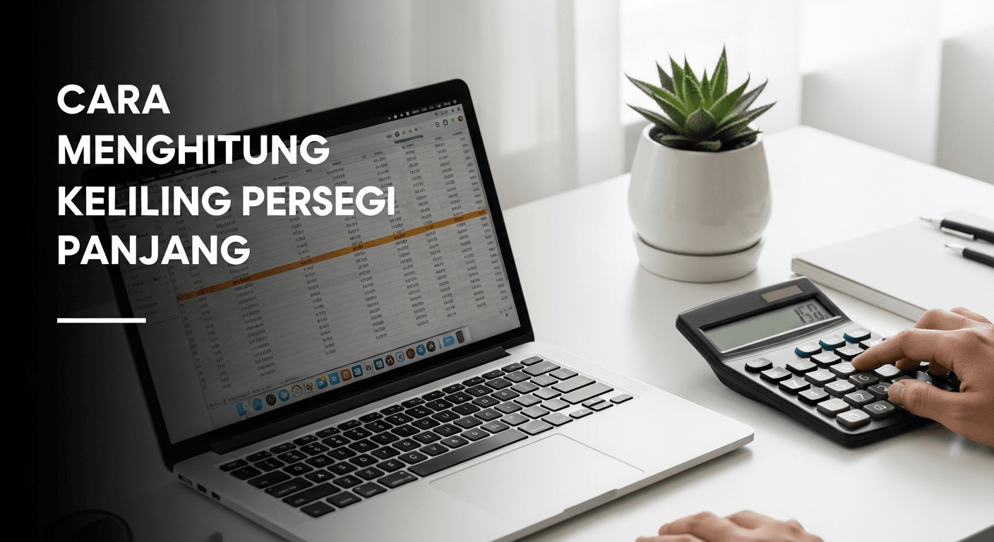 Cara Menghitung Keliling Persegi Panjang