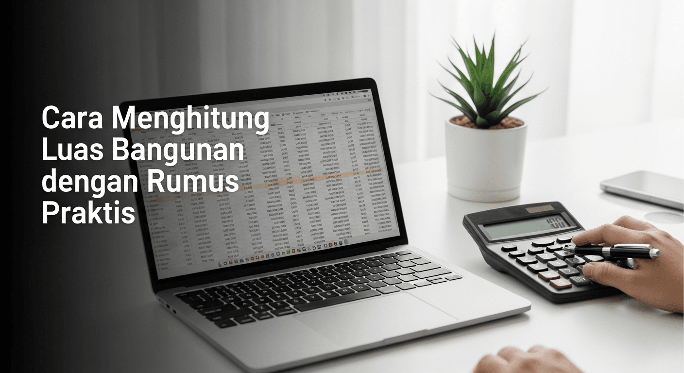 Cara Menghitung Luas Bangunan dengan Rumus Praktis