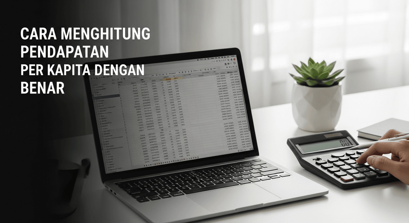 Cara Menghitung Pendapatan Per Kapita dengan Benar