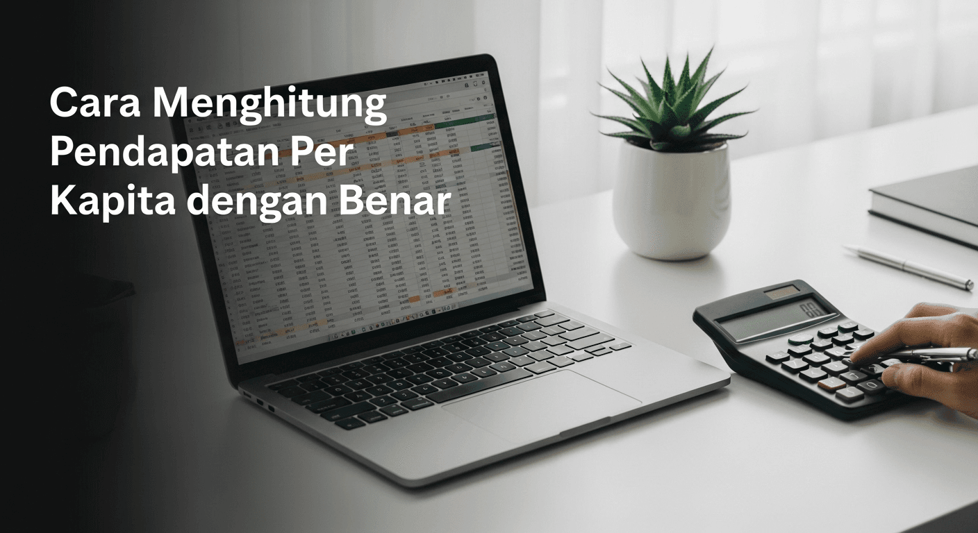 Cara Menghitung Pendapatan Per Kapita dengan Benar