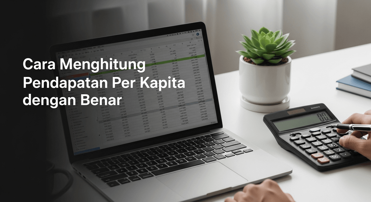 Cara Menghitung Pendapatan Per Kapita dengan Benar