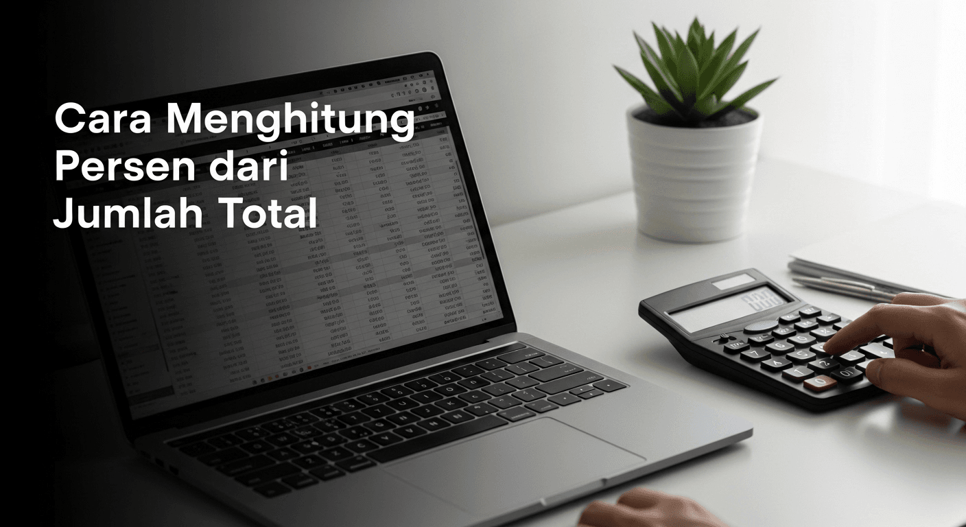 Cara Menghitung Persen dari Jumlah Total