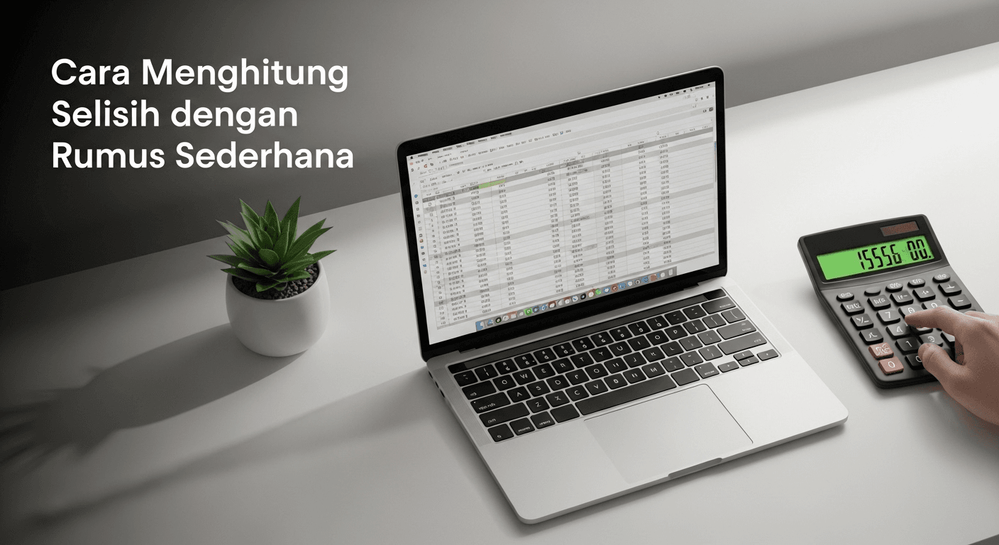 Cara Menghitung Selisih dengan Rumus Sederhana