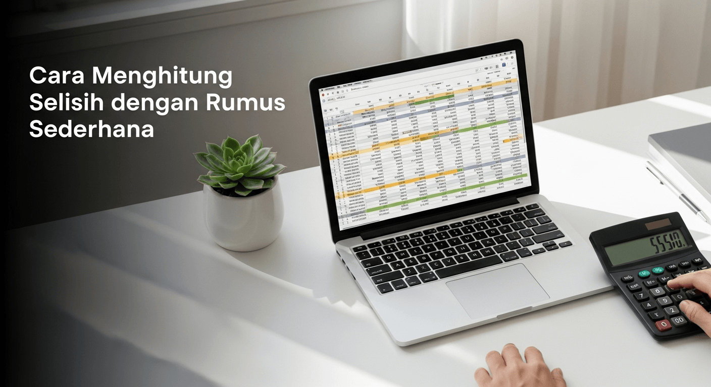Cara Menghitung Selisih dengan Rumus Sederhana