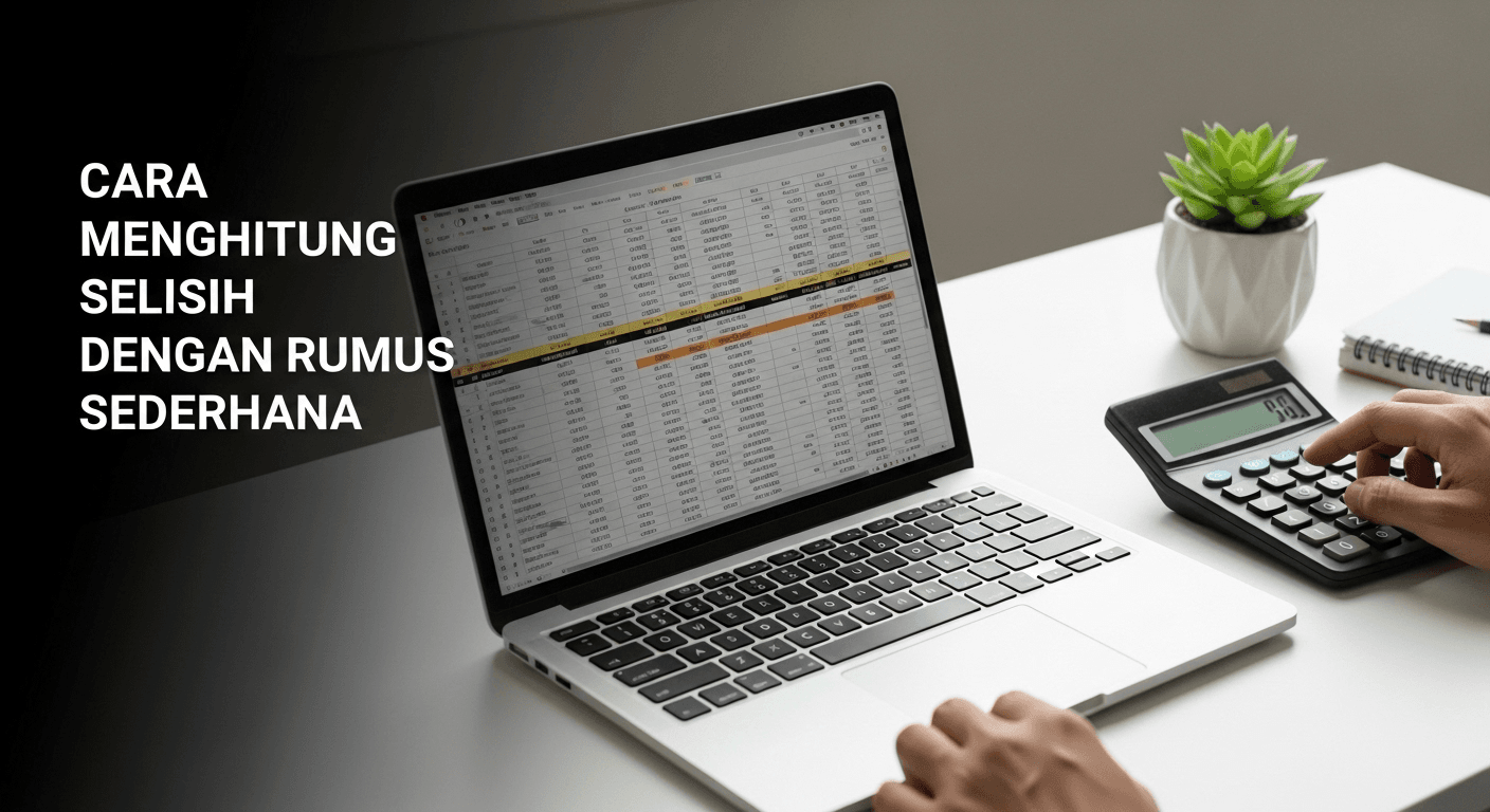 Cara Menghitung Selisih dengan Rumus Sederhana