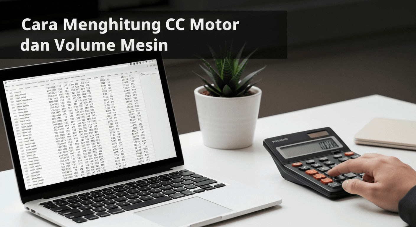 Cara Menghitung CC Motor dan Volume Mesin
