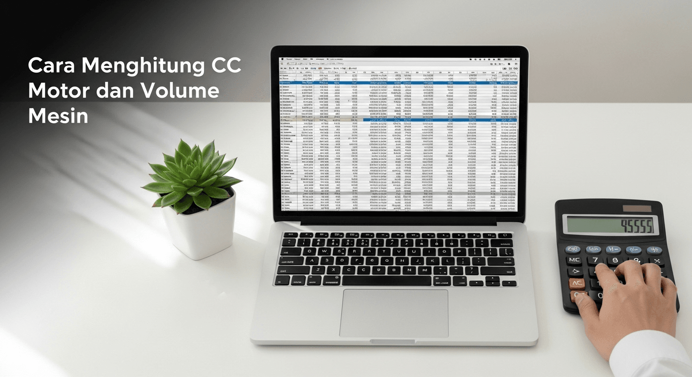 Cara Menghitung CC Motor dan Volume Mesin