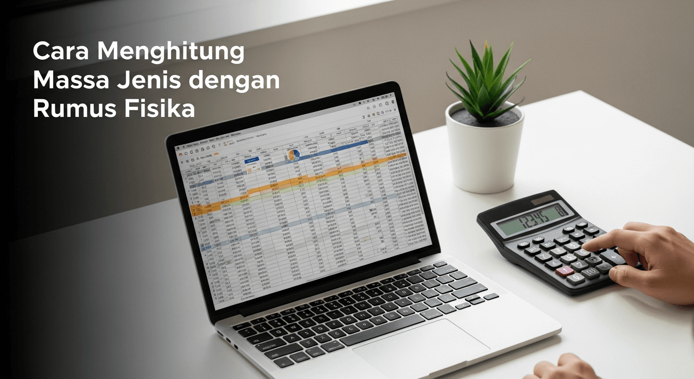 Cara Menghitung Massa Jenis dengan Rumus Fisika