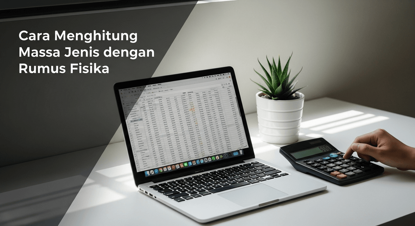 Cara Menghitung Massa Jenis dengan Rumus Fisika
