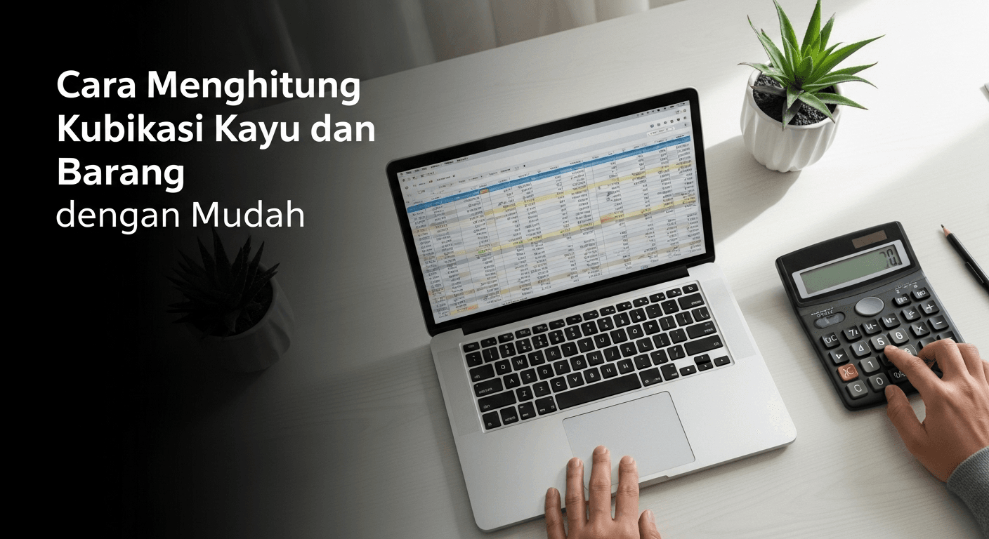 Cara Menghitung Kubikasi Kayu dan Barang dengan Mudah