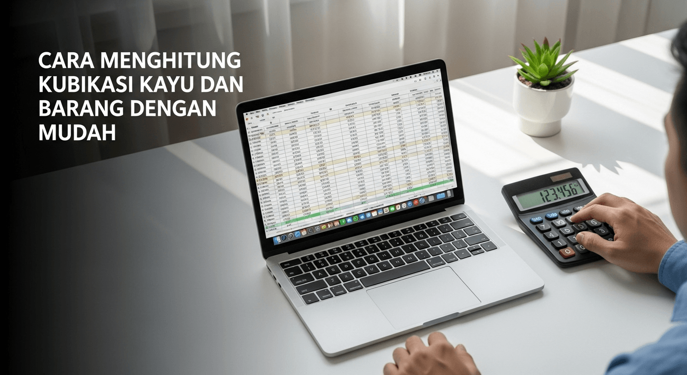 Cara Menghitung Kubikasi Kayu dan Barang dengan Mudah