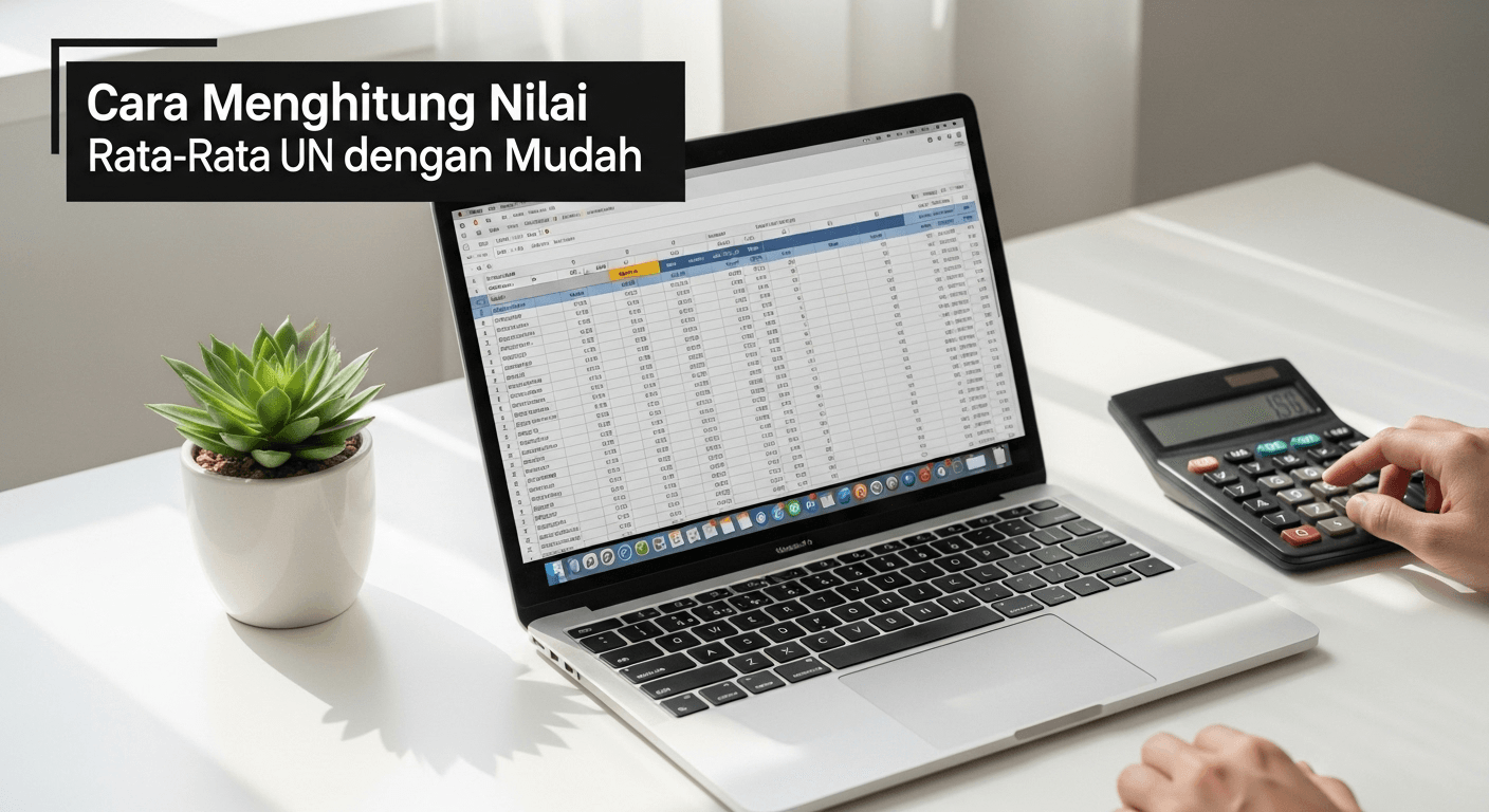 Cara Menghitung Nilai Rata-Rata UN dengan Mudah