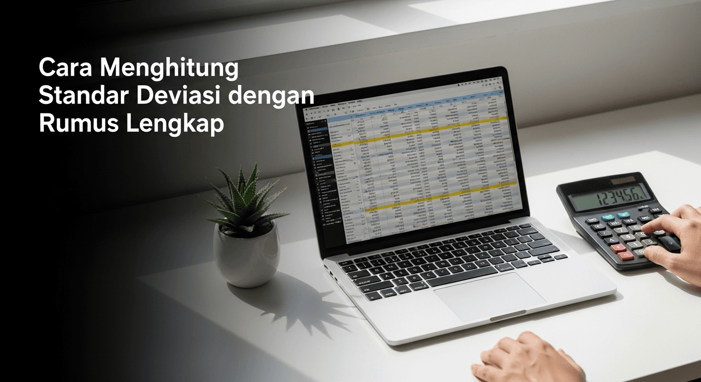 Cara Menghitung Standar Deviasi dengan Rumus Lengkap