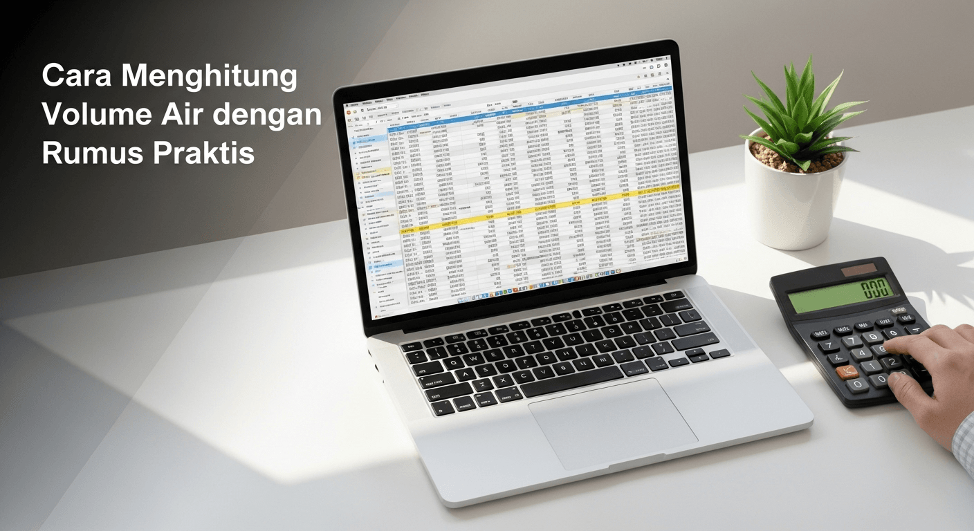 Cara Menghitung Volume Air dengan Rumus Praktis