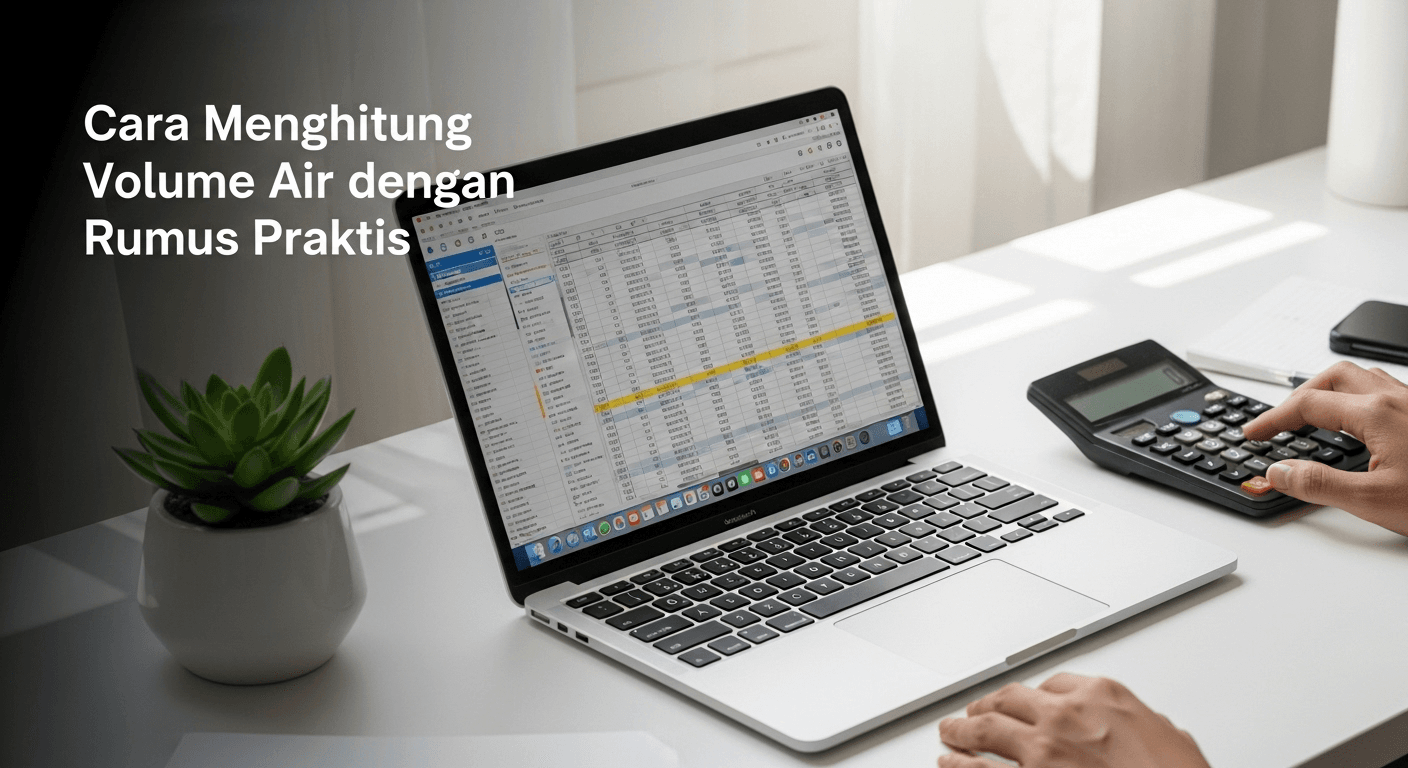 Cara Menghitung Volume Air dengan Rumus Praktis