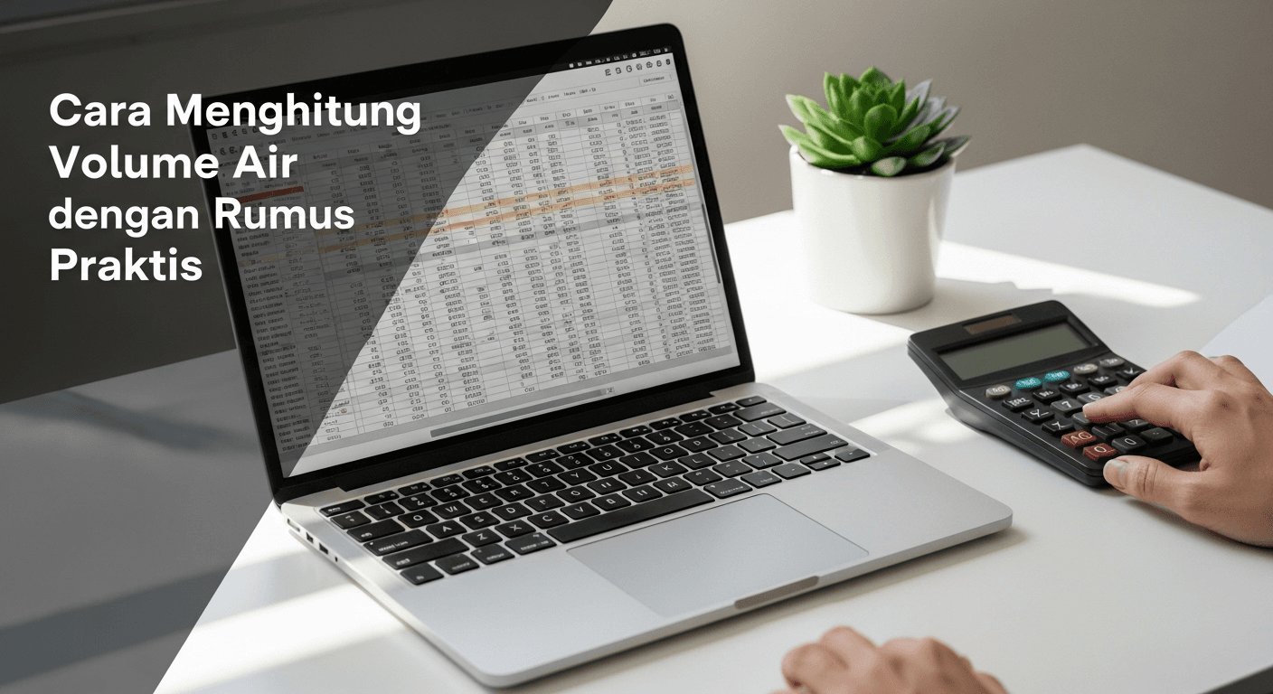 Cara Menghitung Volume Air dengan Rumus Praktis