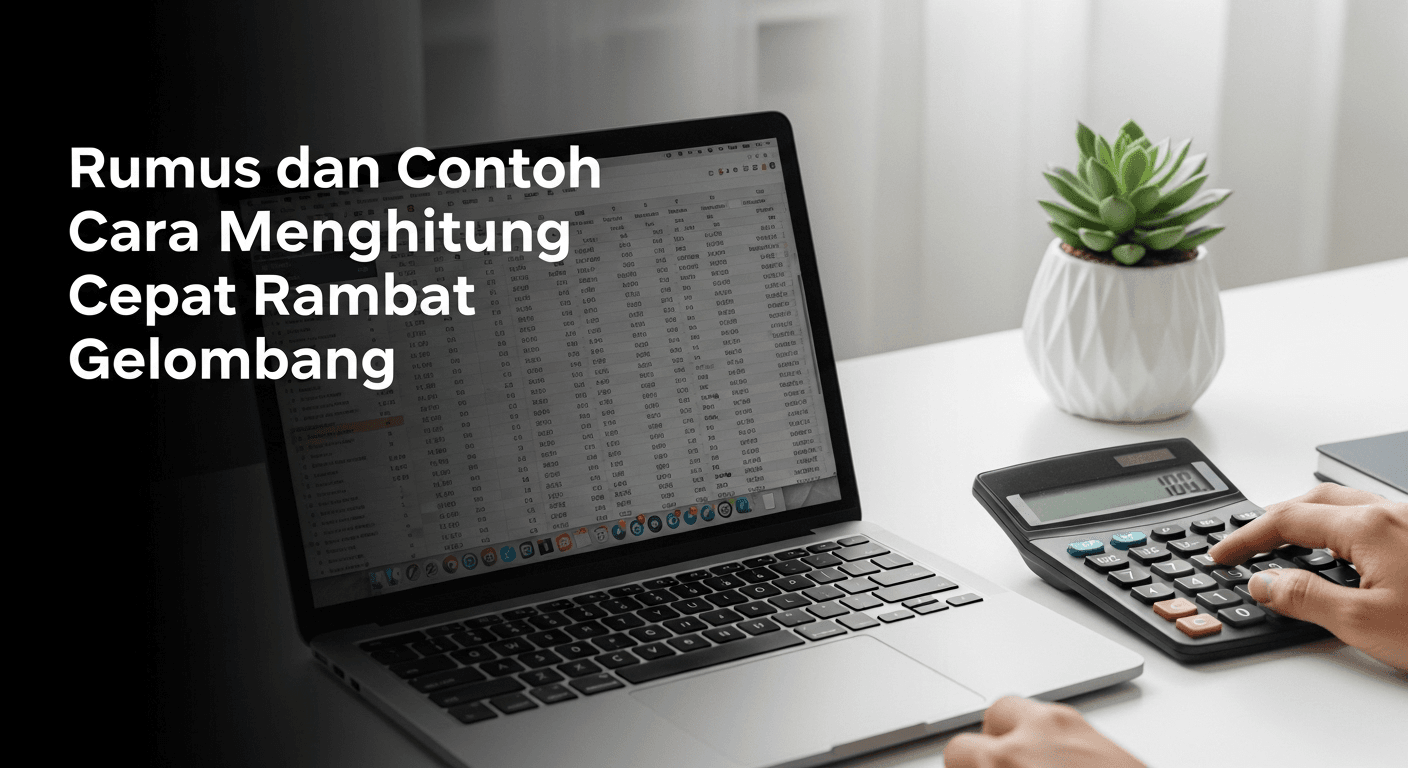 Rumus dan Contoh Cara Menghitung Cepat Rambat Gelombang
