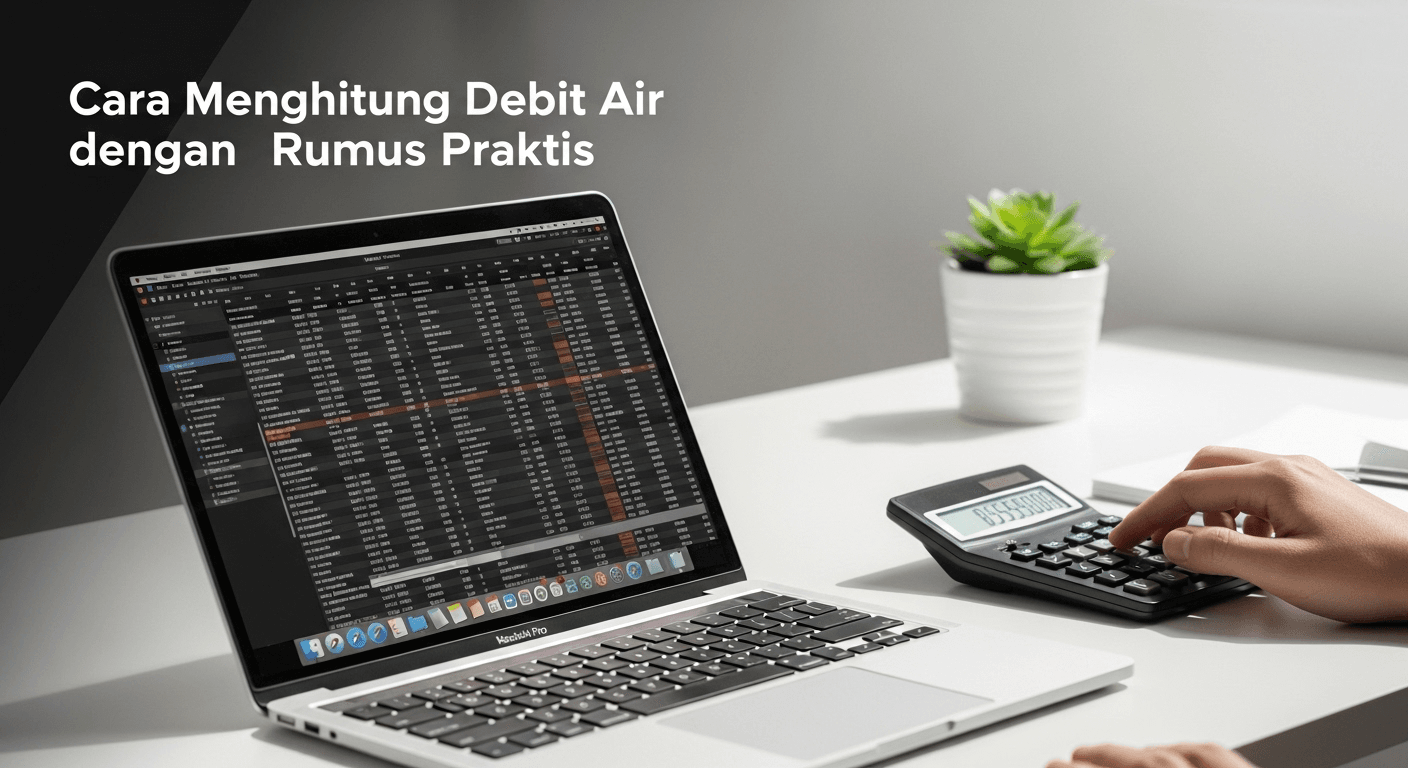Cara Menghitung Debit Air dengan Rumus Praktis