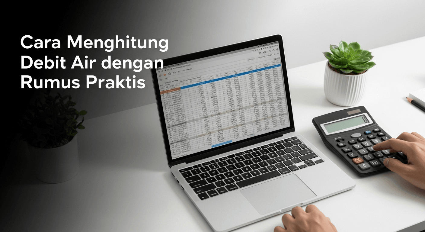 Cara Menghitung Debit Air dengan Rumus Praktis