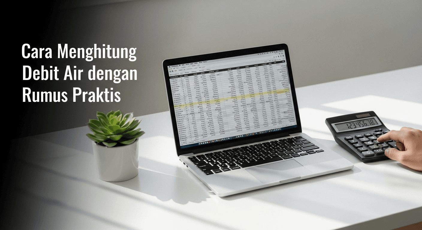 Cara Menghitung Debit Air dengan Rumus Praktis