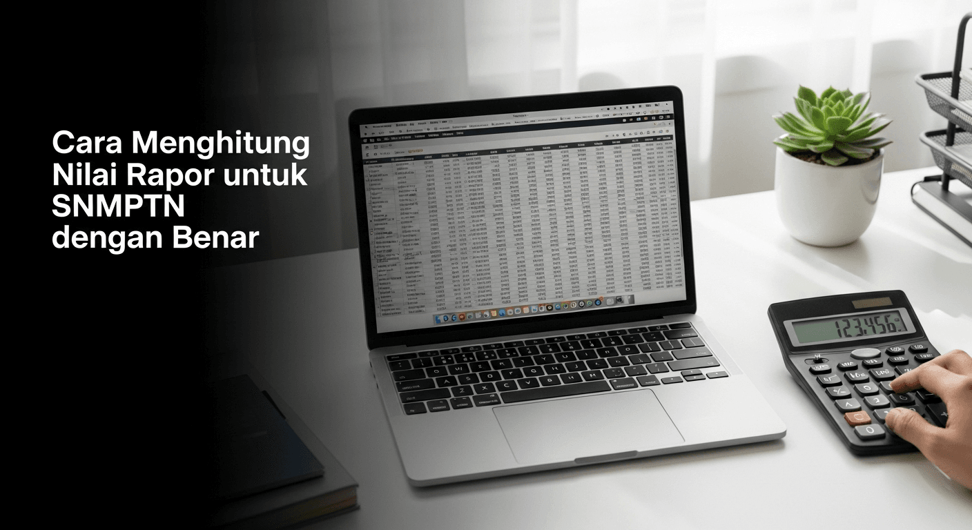 Cara Menghitung Nilai Rapor untuk SNMPTN dengan Benar